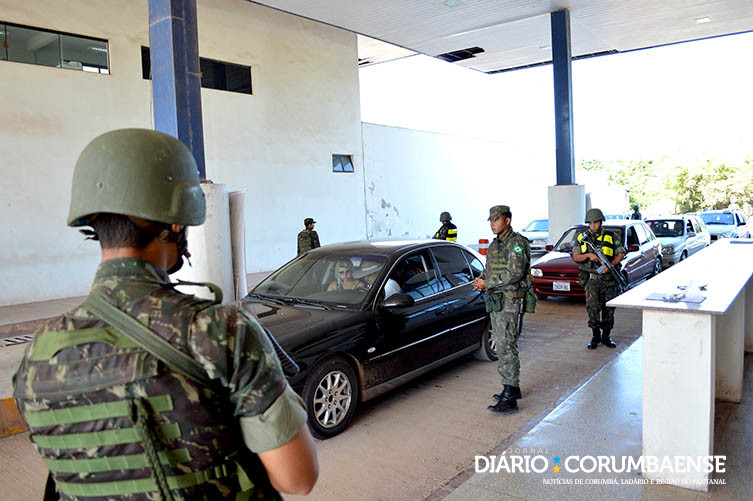 Exército brasileiro mobiliza 8,5 mil soldados na na fronteira