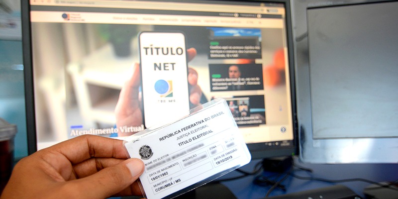 Emissão do título de eleitor e alteração de cadastro podem ser feitas pela internet - Diário Corumbaense